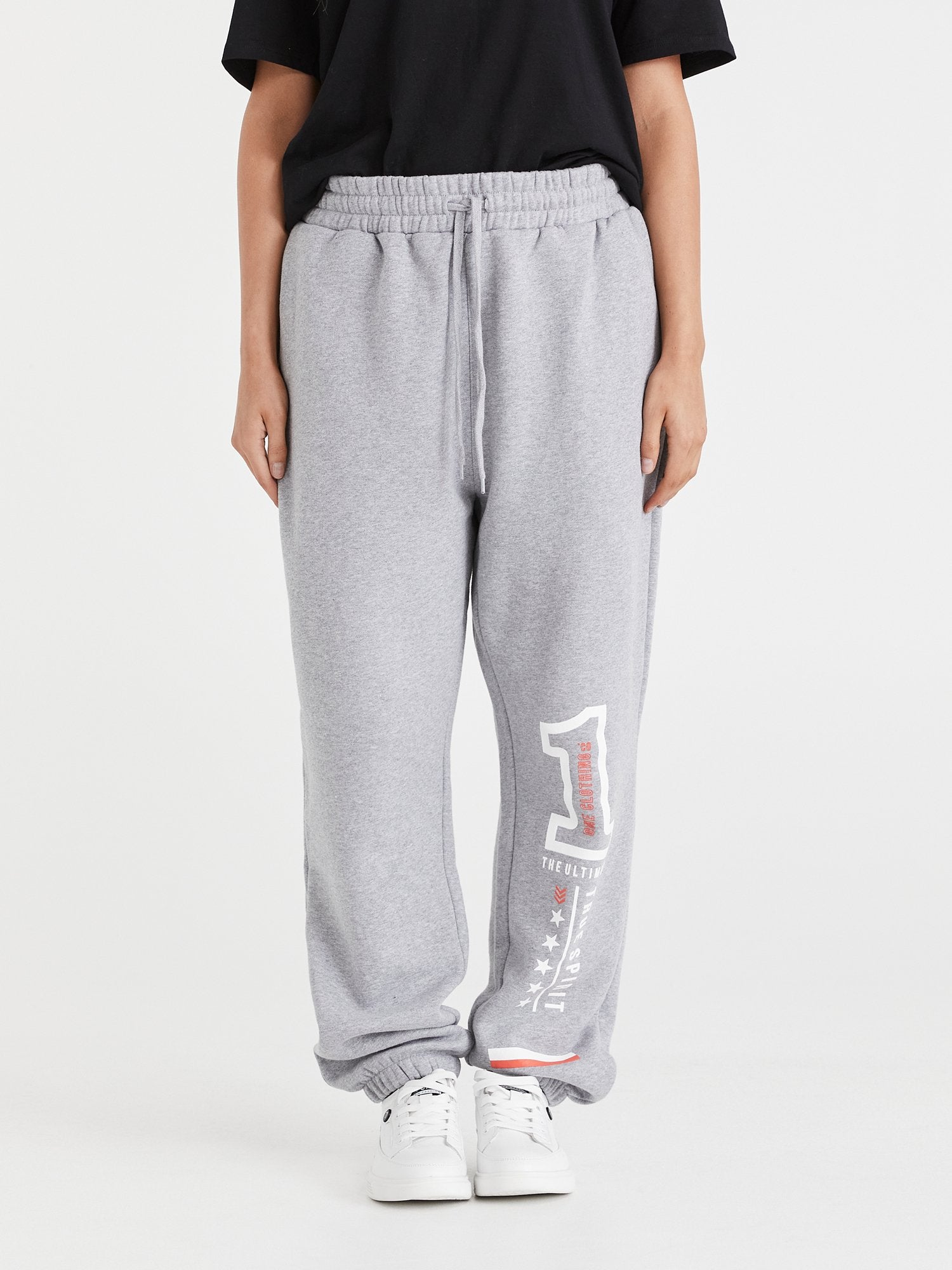 One Clothing - Original Brand - Grey Trackies - One Clothing Co._Faith - Based Apparel_Christian Streetwear