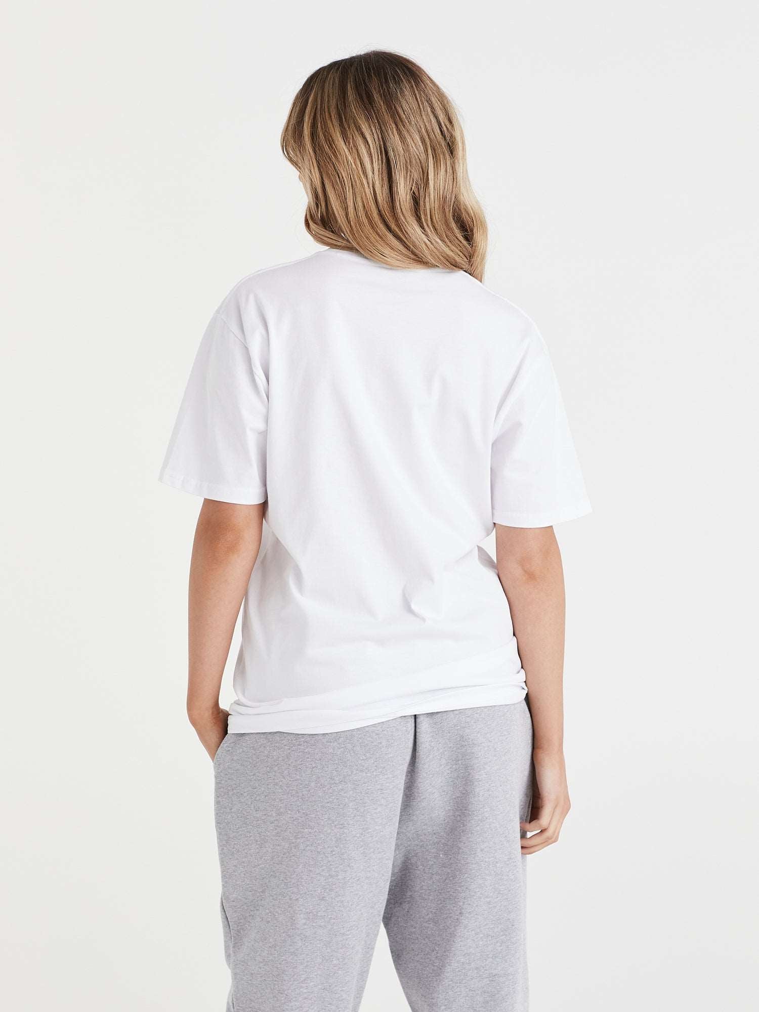 Jesus Cross - White Tee - One Clothing Co._Faith - Based Apparel_Christian Streetwear
