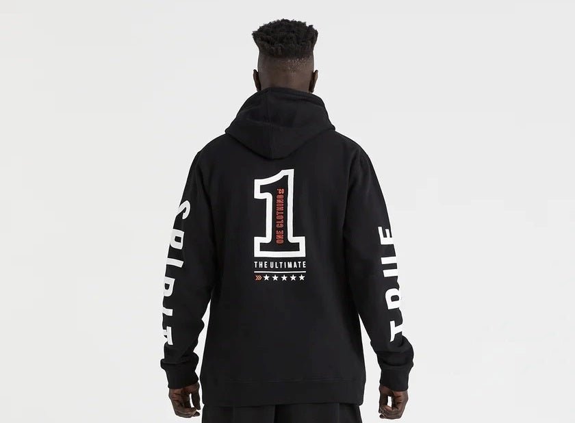 One Clothing - Original Brand - Black Hoodie - One Clothing Co._Faith - Based Apparel_Christian Streetwear